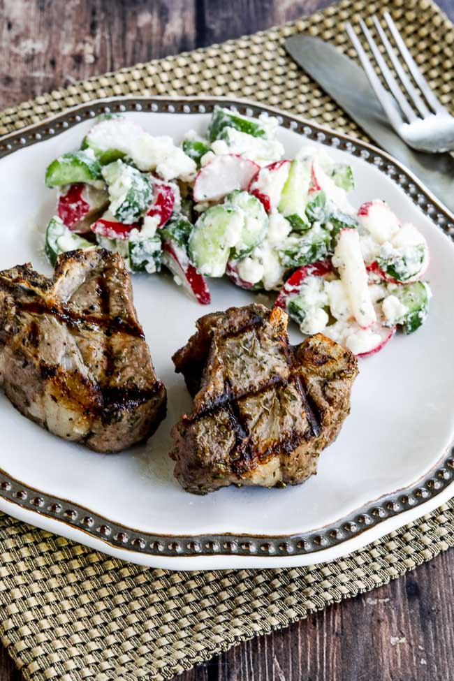 Serve these lamb loin chops with potatoes, salads or any other side dish of your choice. Lamb Loin Chops With Garlic, Shallot And Thyme : Grilled ...
