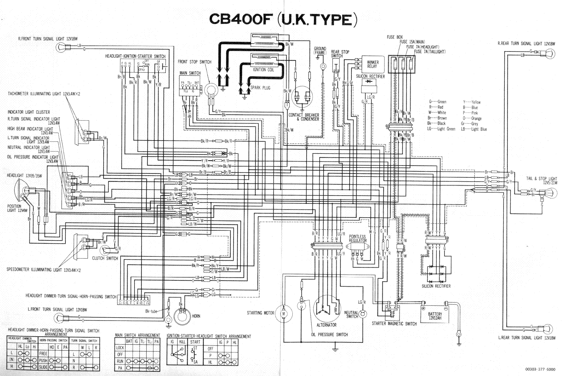 1981 Honda Cb650 Wiring Diagram