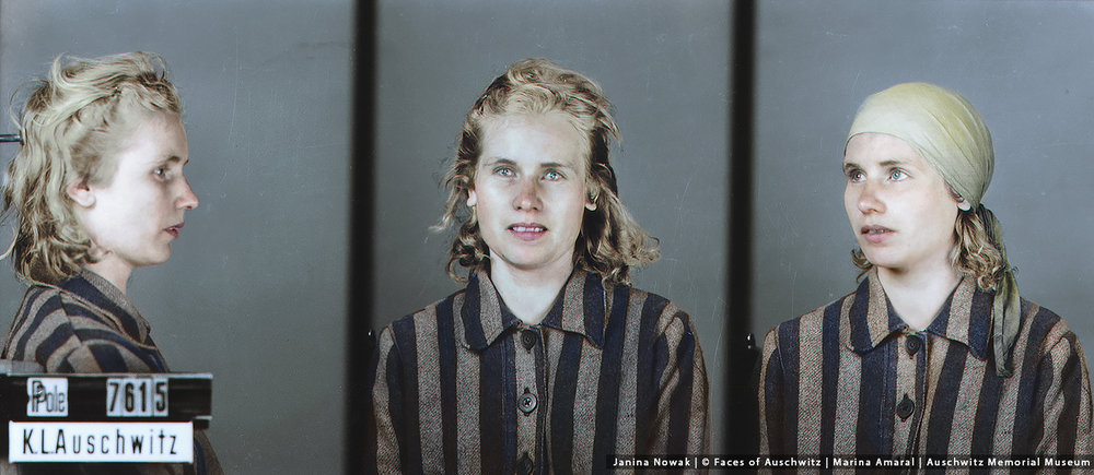 Faces of Auschwitz: Janina Nowak - Marina Amaral