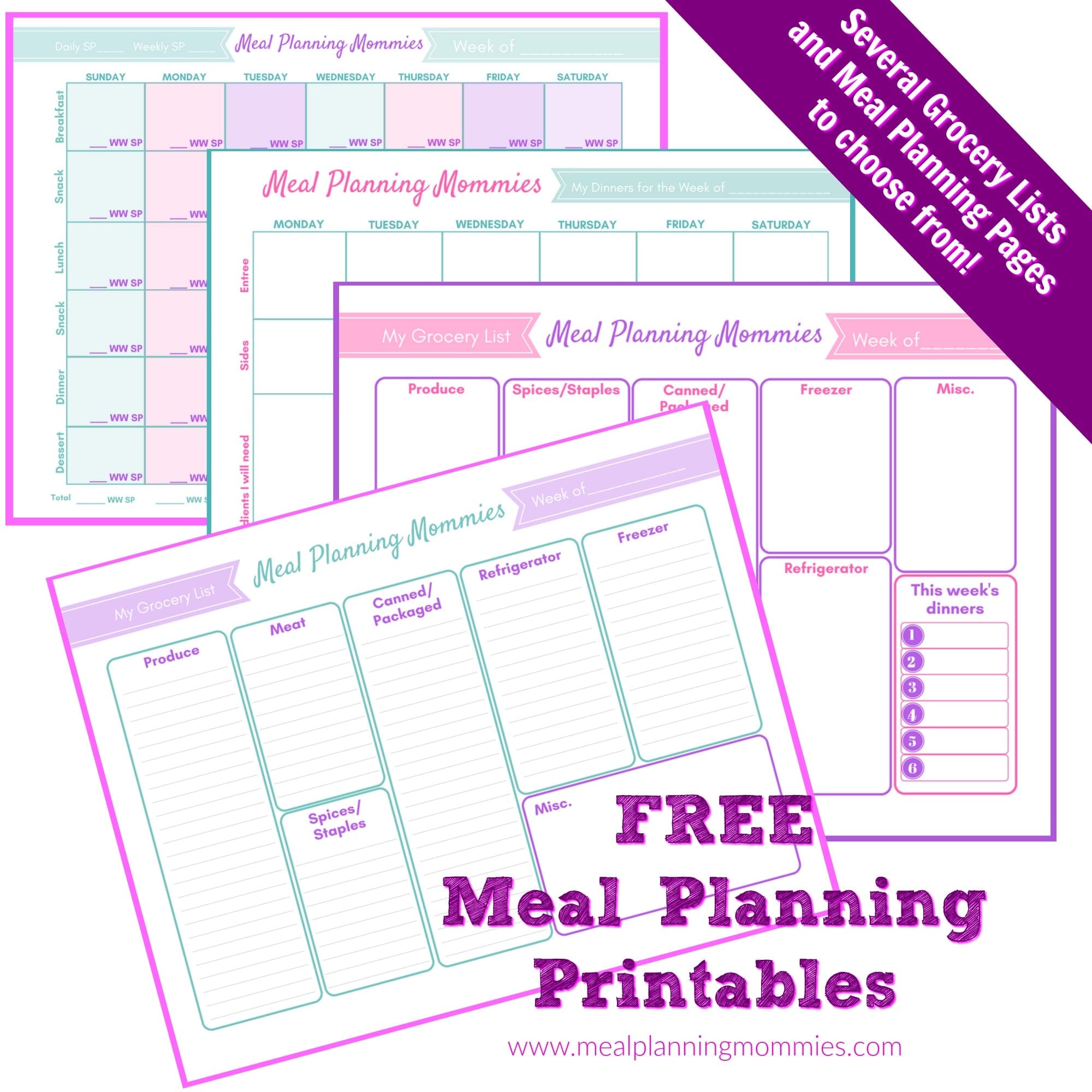 Weekly meal planner and grocery list templates.office.com