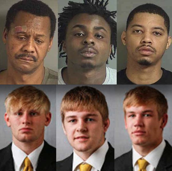 Arrested for same crime, in newspaper white suspects get yearbook(04)