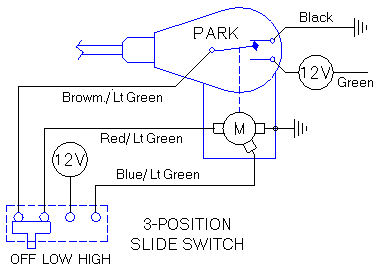 Wiper Motor Wiring Diagram