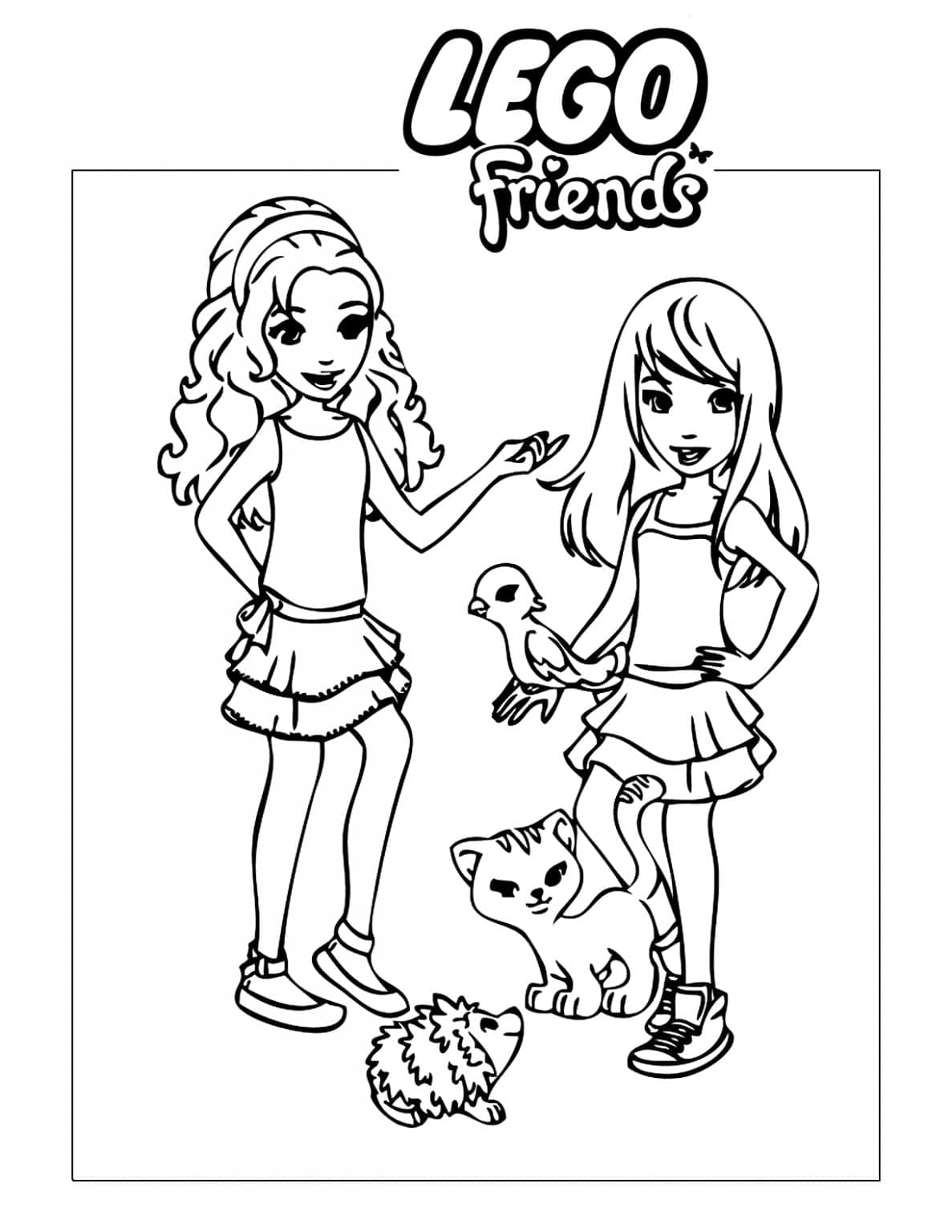 Lego Friends Coloring Pages Best Coloring Pages For.