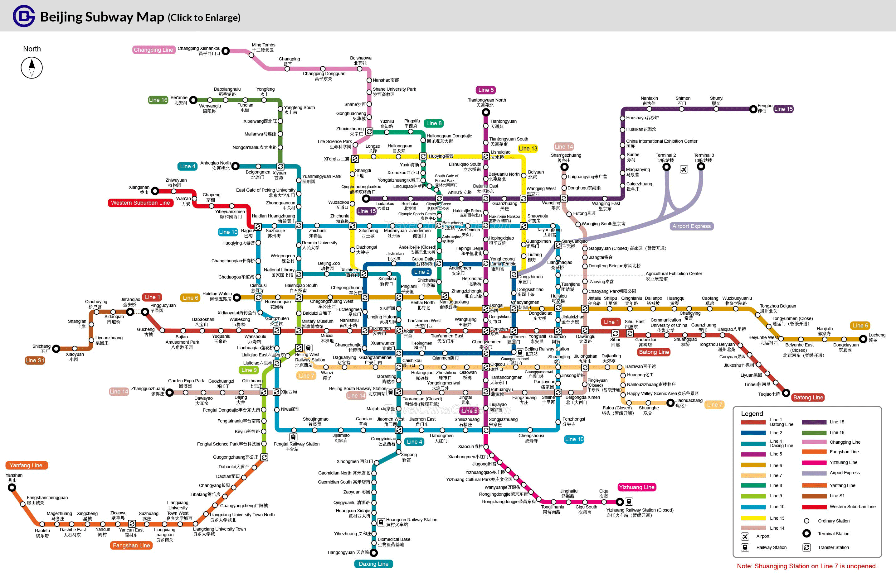 2021 Beijing Subway Maps and Metro System China Mike