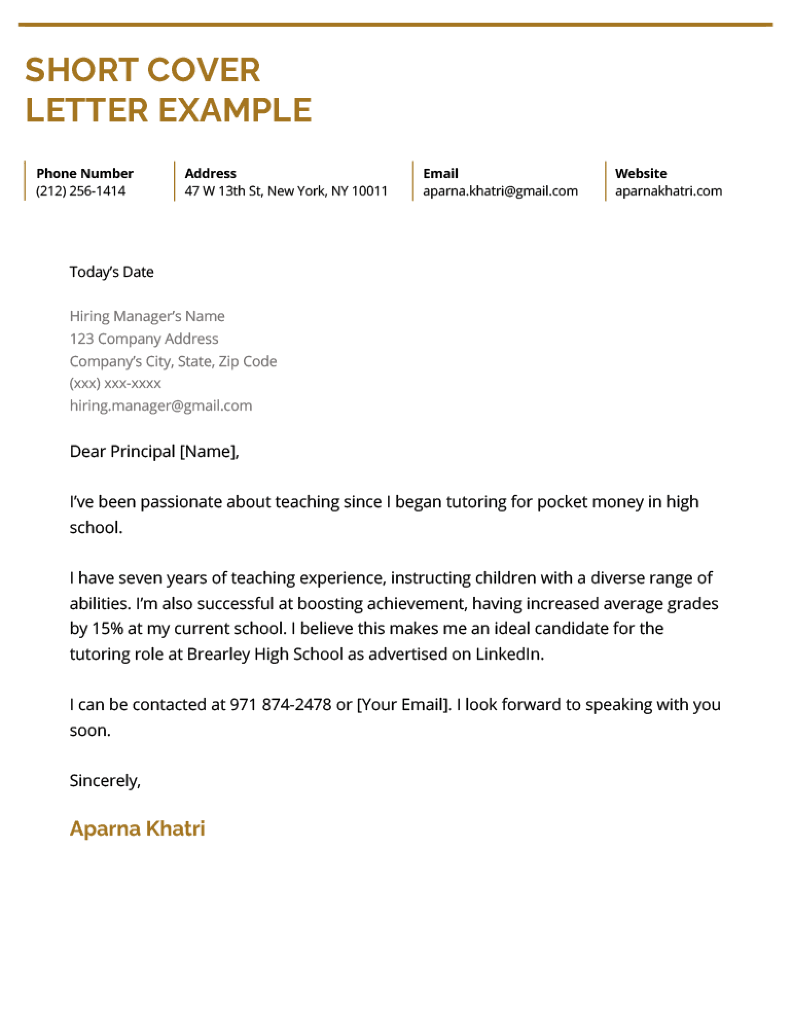 Job Application Email Tips, Template and Examples