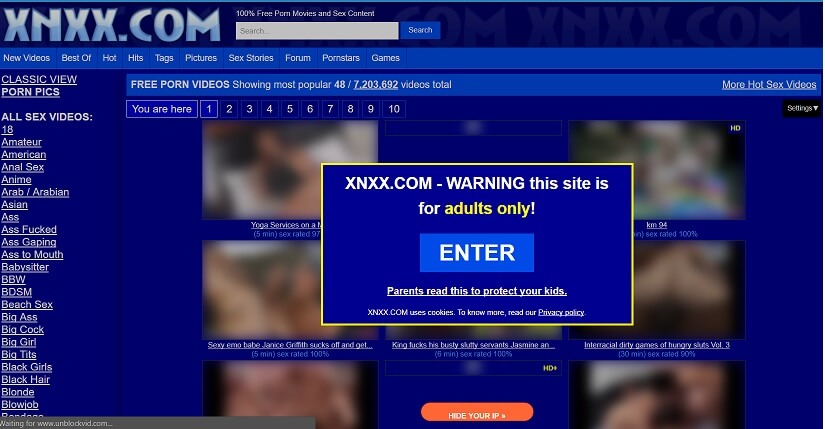 Users will have to verify their age to unlock videos (image: Free Porn Downloads 25 Porn Sites To Download Porn For Free