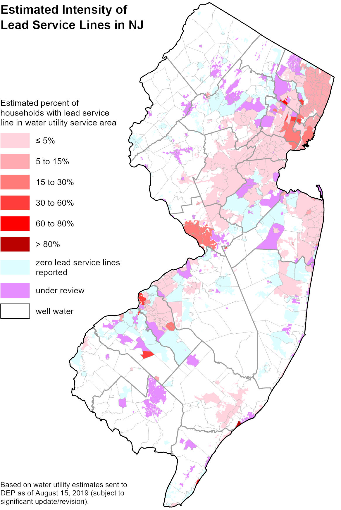 Where are the lead service lines? Environmental Defense Fund