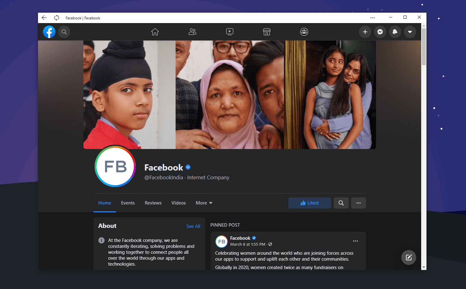 Facebook On Microsoft Edge Microsoft Community