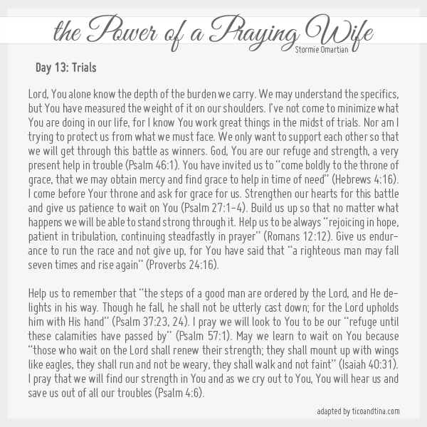 Prayer & Study Guide: The Power Of A Praying Wife