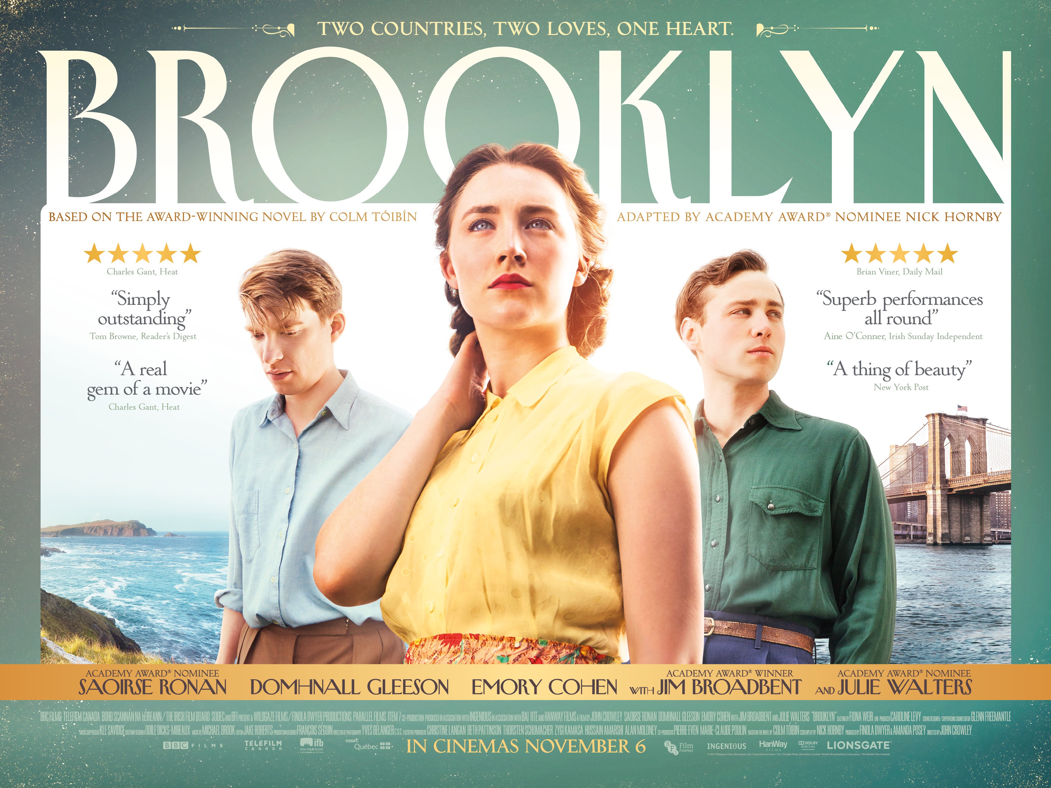 Genç bir i̇rlandalı kadın olan eilis lacey (saoirse ronan), abd'nin sunduğu imkanlara kapılarak annesini de geride bırakmak pahasına abd'ye, new york'a göç eder. Film Review - Brooklyn • Vintage Frills