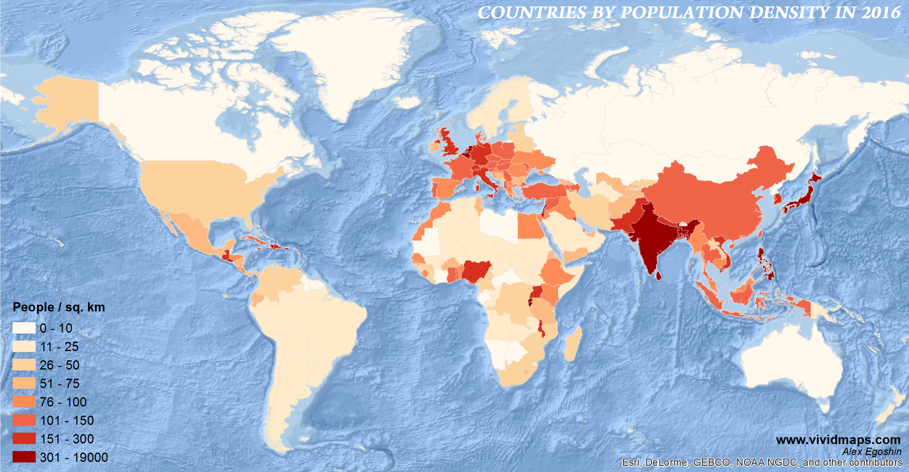 World population World in maps