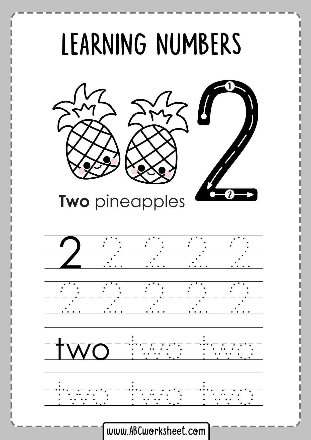 Free Printable December Calendar Worksheet for Kids