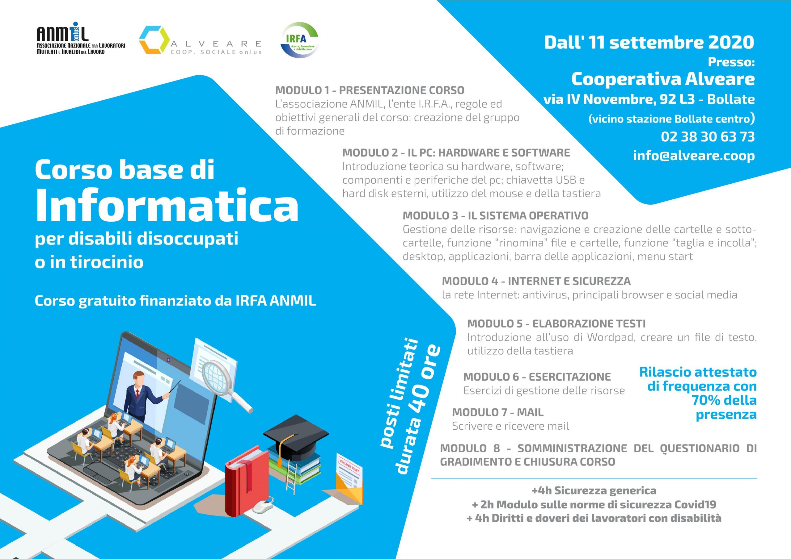 Migliora Le Tue Competenze Informatiche! Corso Gratuito Su Pc Di 40 Ore | Cooperativa Sociale Alveare 1811_x_2560_jpg