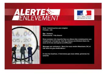 Jun 04, 2021 · plus tôt vendredi, le service de police d'ottawa (spo) a indiqué avoir retrouvé la fillette de 11 mois disparue à ottawa et qui faisait l'objet d'une alerte amber. Alerte Enlevement Syndicat C A T Adrexo