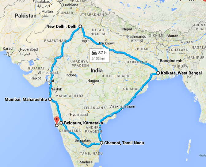 India Road Map India Road Network Road Map of.