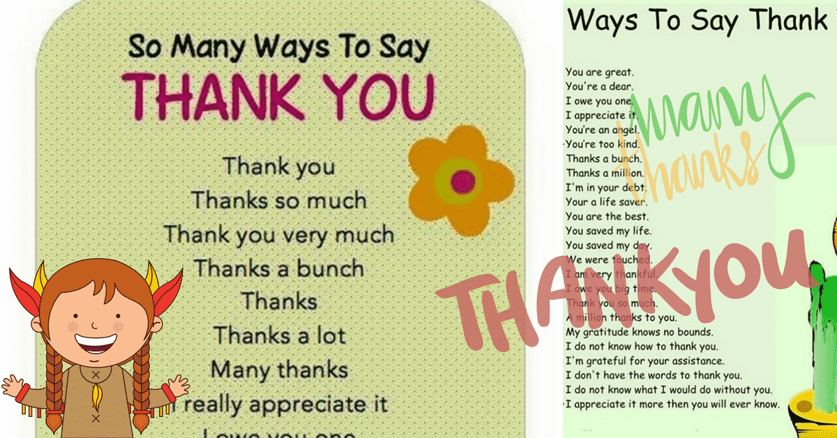 We did not find results for: 30+ Delightful Ways to Say "Thank You" in English - ESL Buzz