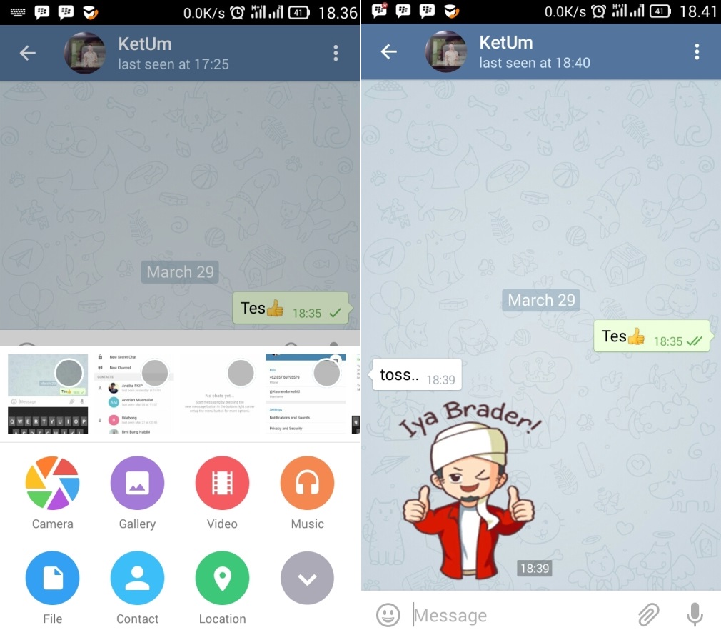 Cara Menggunakan Aplikasi Telegram di HP Android - Kusnendar