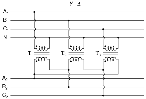3 Phase Transformer Wiring Diagrams