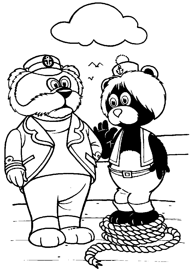 Kleurplaten Minka S Bear Passion