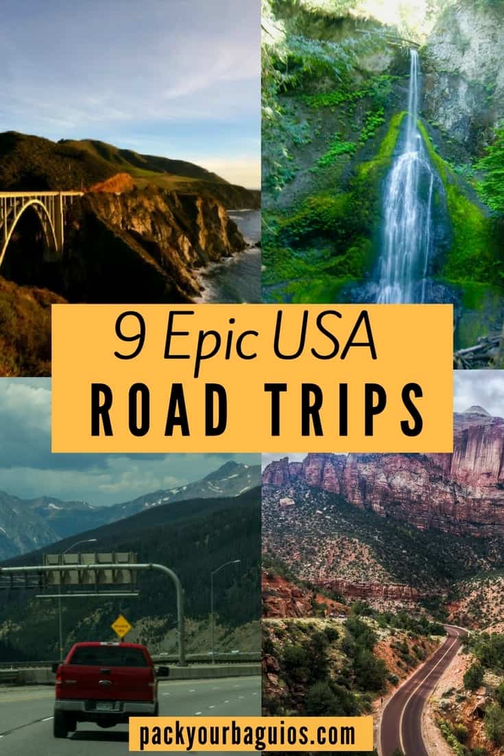 9 Epic USA Road Trips Pack Your Baguios