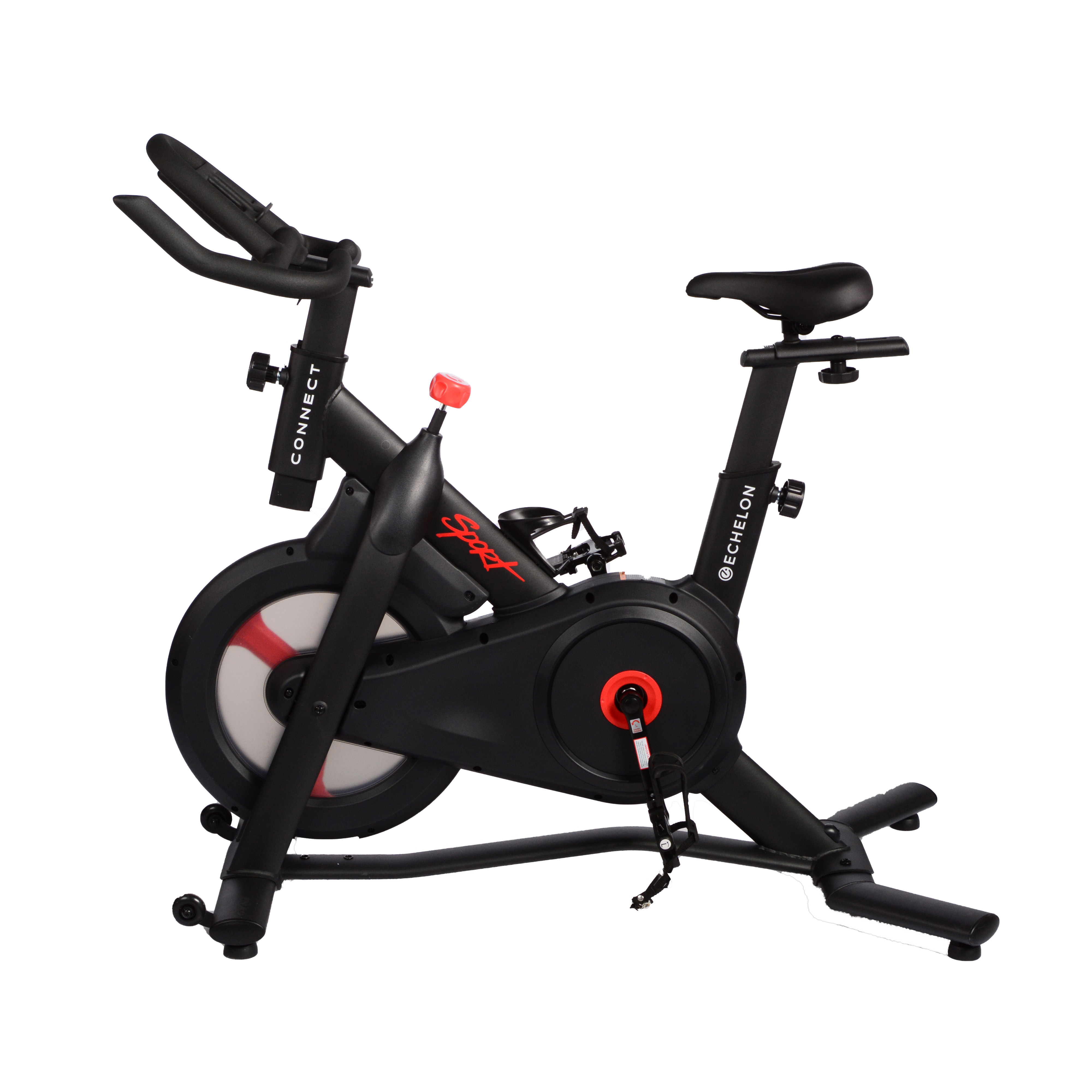 Speed, time, distance, pulse, calories heart rate grip pulse sensors comfortable cushioned seat adjustable seat cushioned back rest fast lock pedals uneven floor adjustment Venta Pro Nrg Stationary Bike En Stock