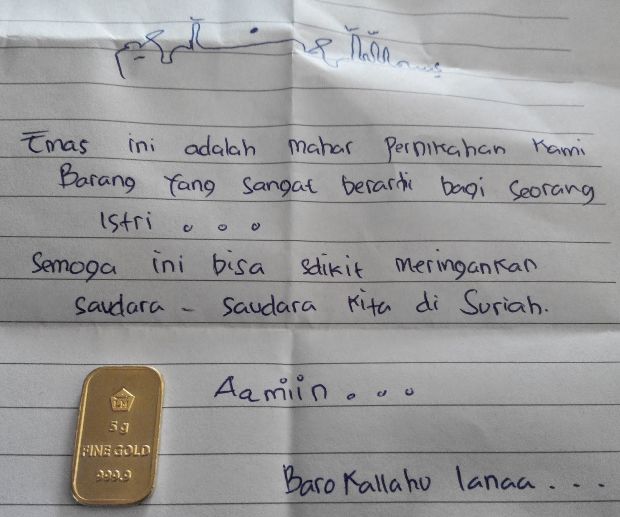 Kreasi unik mahar dari sekar kencana yang dibalut dengan desain elegant bernuansa emas ini bisa kalian pesan melalui wa/call/sms 081328781696 atau klik bit.ly/sekarkencana. 5 Gram Emas Mahar Pernikahan Disumbangkan untuk Muslim ...