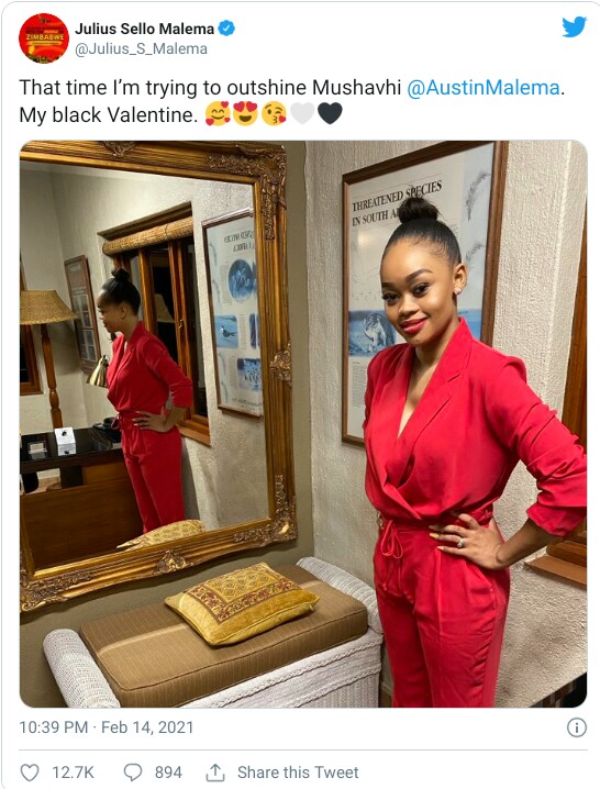 He is the founder and leader of the economic freedom fighters (eff), a revolutionary. Julius Malema Pays Tribute To His Wife Mantoa On Valentine S Day South Africa Rich And Famous