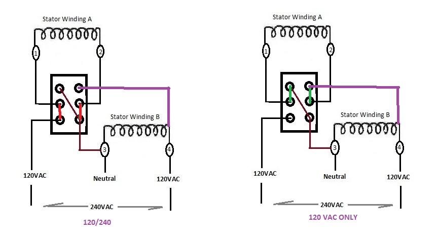 Generator Wiring Diagram 110 220