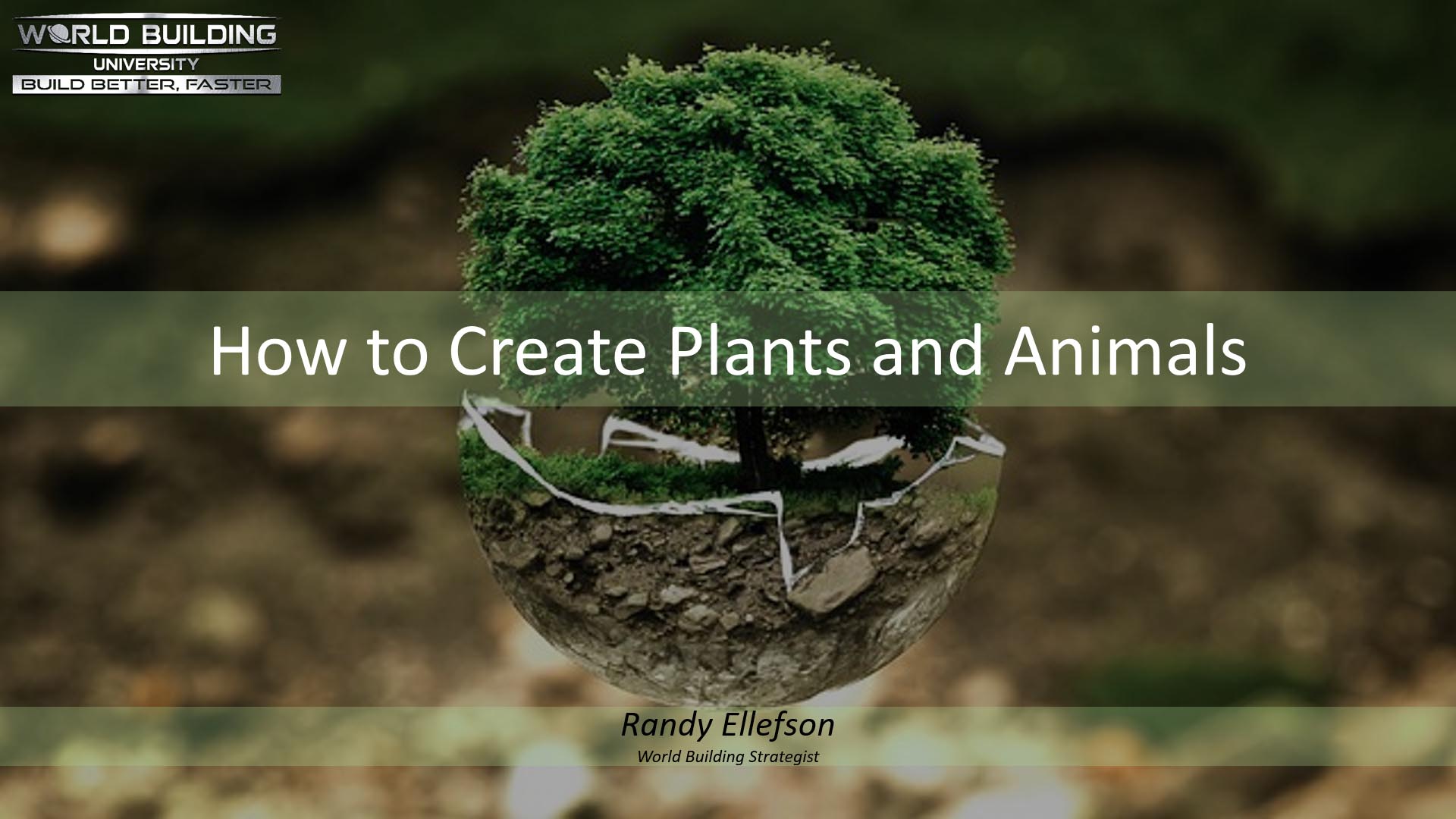 We did not find results for: Plants and Animals Course in Development - World Building ...