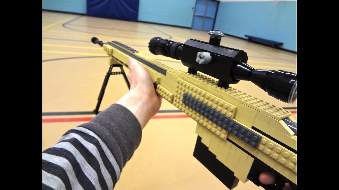 LEGO MSR Modern Warfare 3 Life Size YouTube