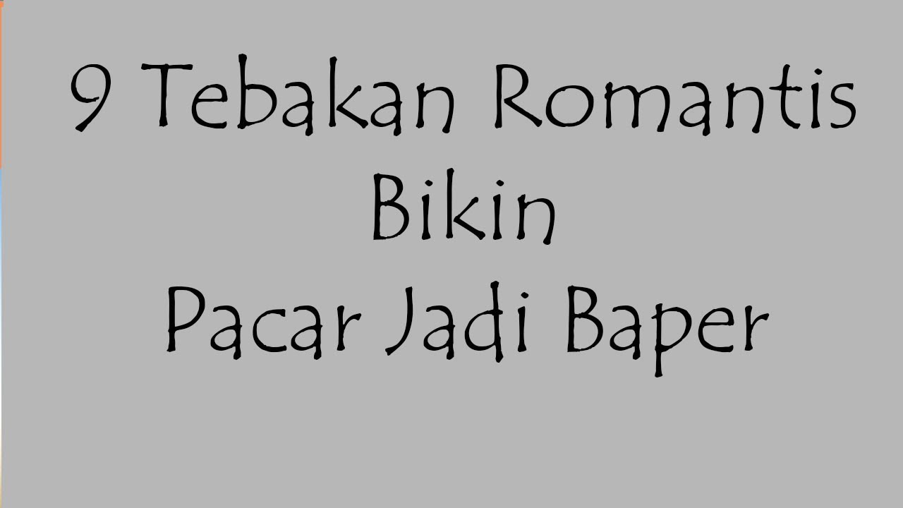 Teka Teki Kata Kata Gombal Lucu Bikin Baper Kata Kata