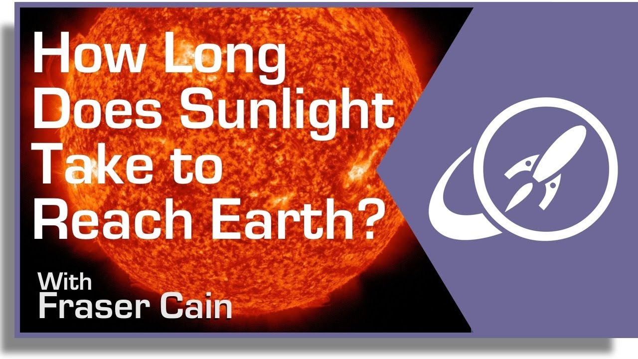 How Long Does It Take Sunlight to Reach Earth? YouTube