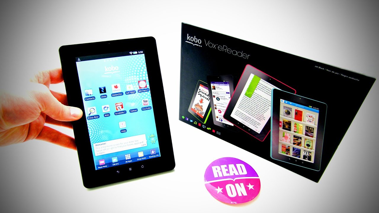 Kobo Vox Unboxing (199 Android Tablet) YouTube
