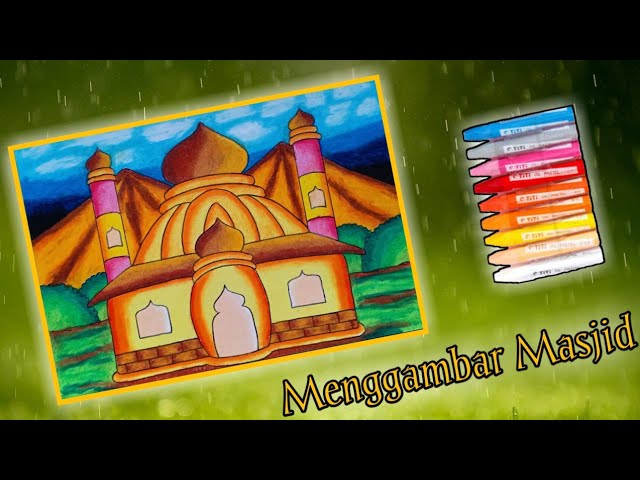 Cara Menggambar Kapal Layar Atau Perahu Di Laut Lepas, Gradasi Warna Crayon Oil Pastel By Ulun Official 480_X_640_jpg