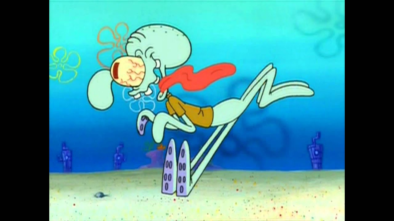 Retarded Running Squidward YouTube