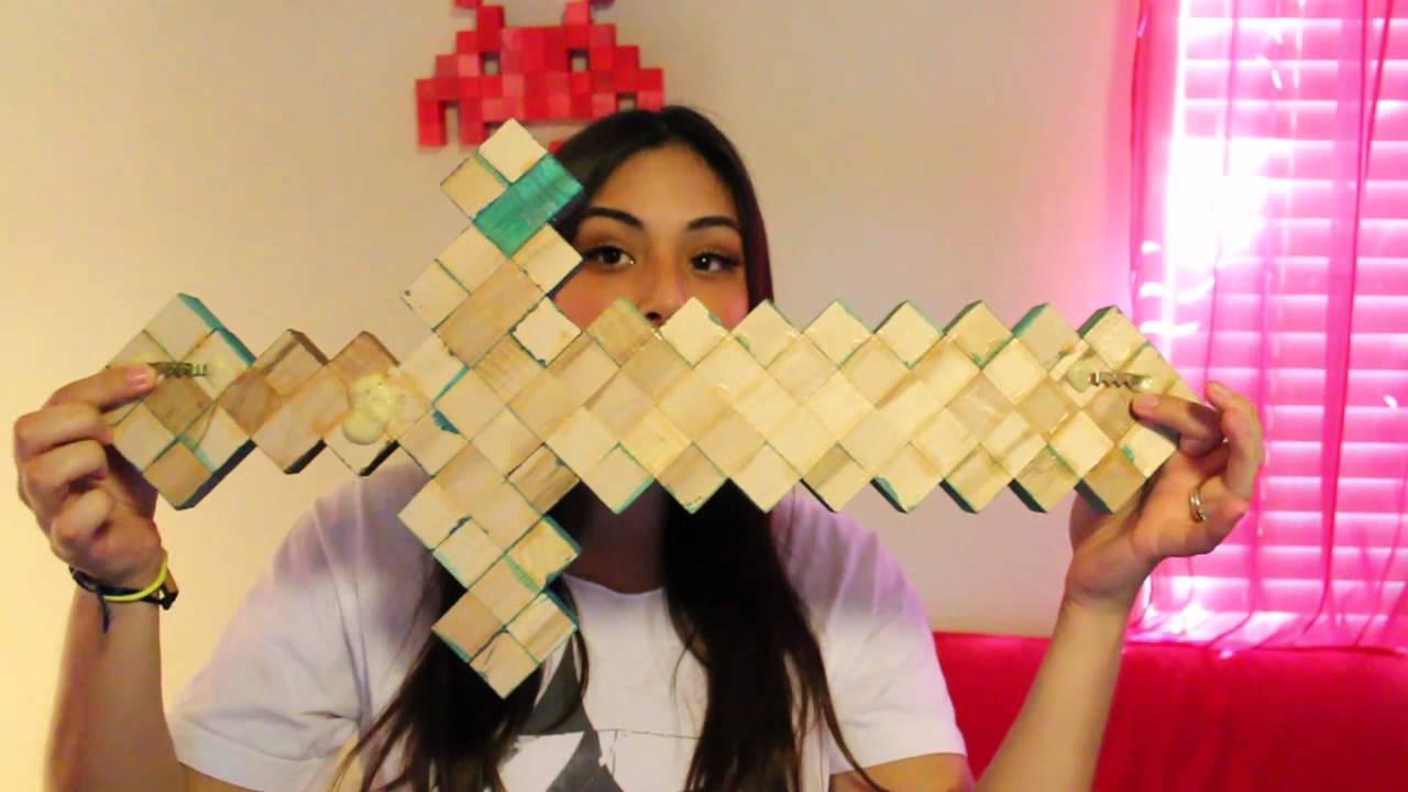 Minecraft Diamond Sword DIY GG YouTube