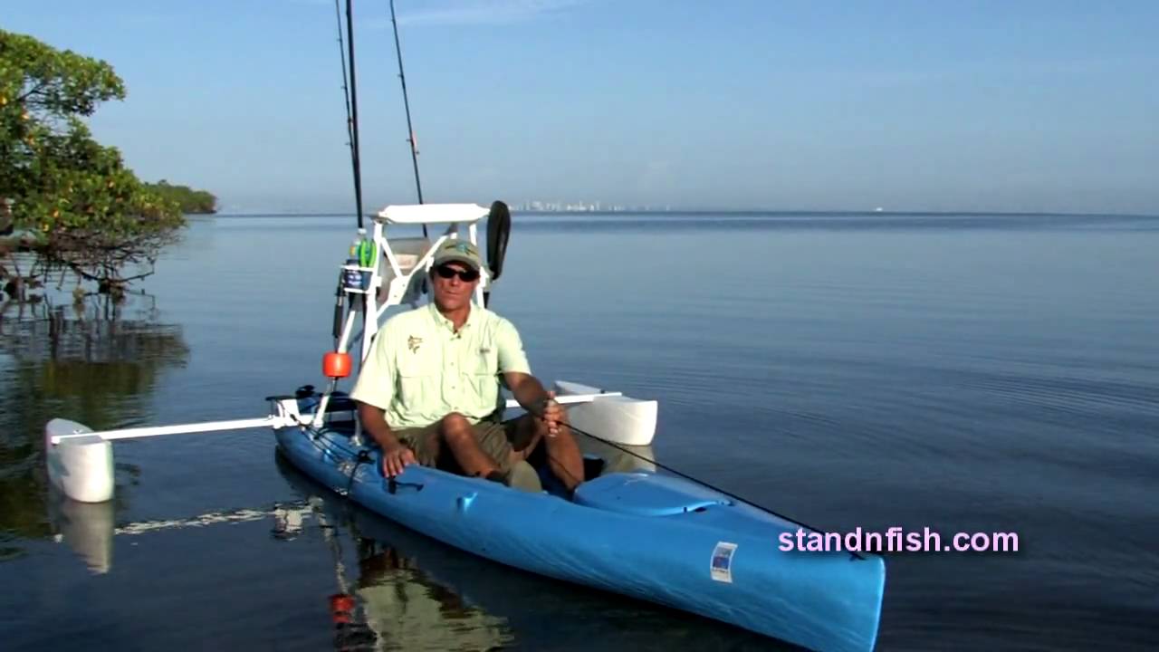 Stand N Fish Stand and Fish Intro. Kayak Pontoon System intro HD final