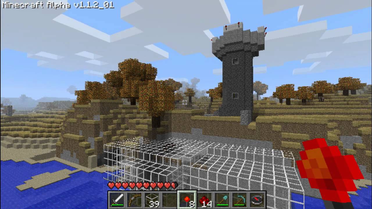 Minecraft beacon tower YouTube