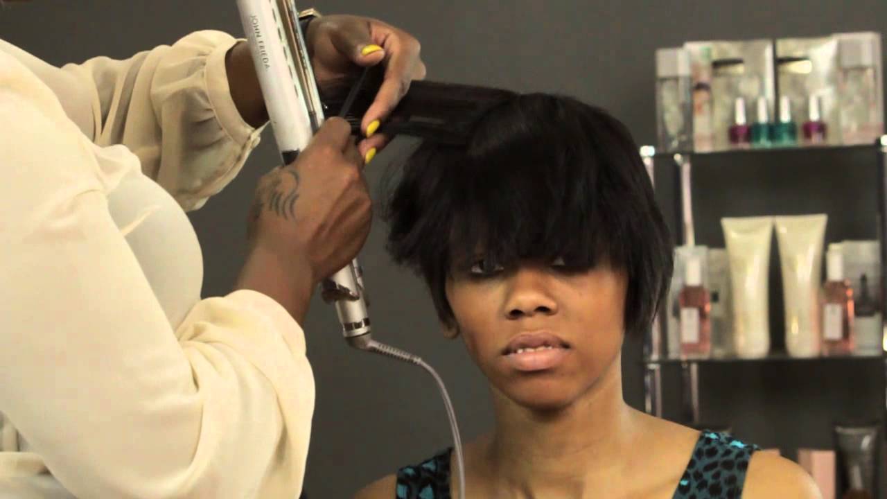 How to Style Short Hair for Black Women : Hair Care ... (1280 x 720 Pixel)