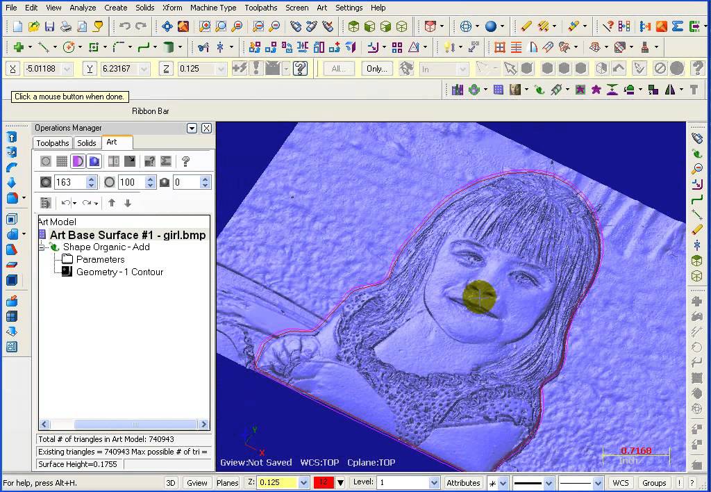 Art Mastercam 1 YouTube