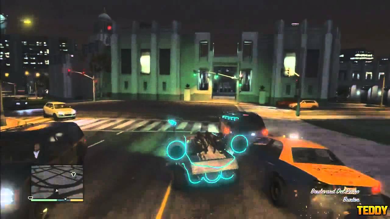GTA 5 Secret Vehicle "Space Car" Low Gravity Space Docker! GTA 5 Alien EASTER EGG (GTA V