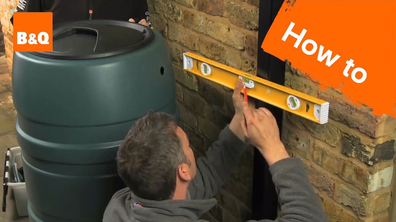 How to Install a Water Butt YouTube