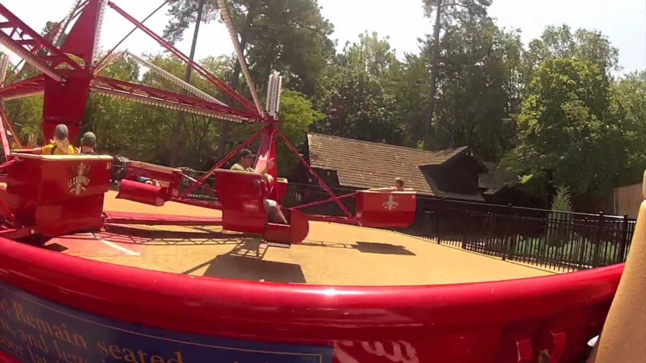 Le Catapult (Scrambler) HD POV Busch Gardens Williamsburg