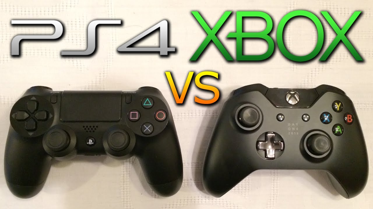 PS4 vs XBOX ONE Controller Comparison Thumbsticks, Triggers & Design! (Playstation 4 vs XB1