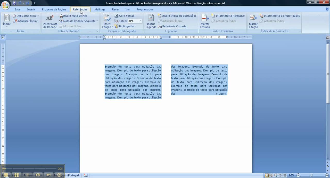 Texto em Colunas no Word YouTube