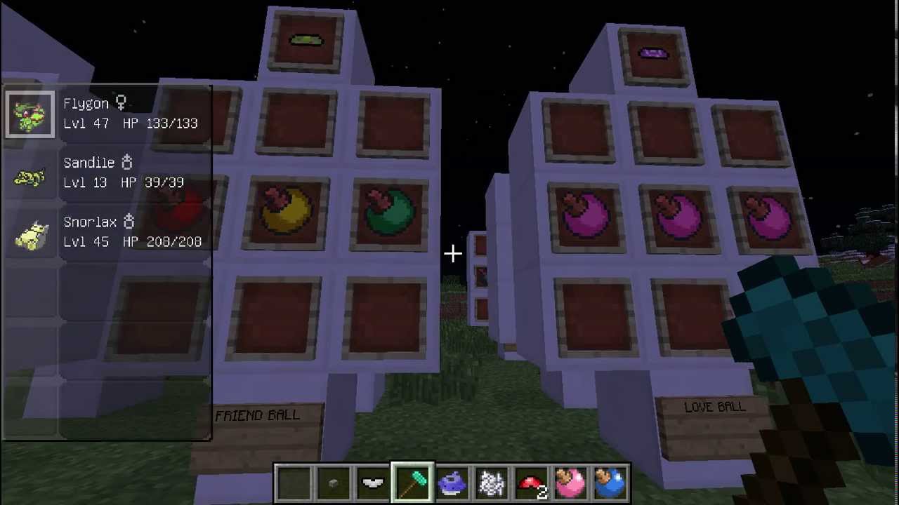 How to craft all Pokeballs in Pixelmon YouTube