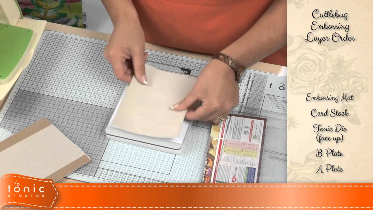 Using Tonic Studios Dies with the Cuttlebug YouTube