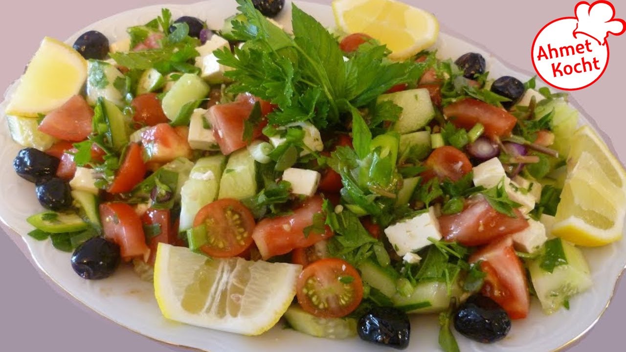 Rezept Bauernsalat Ahmet Kocht 4000 Abonnenten Special YouTube