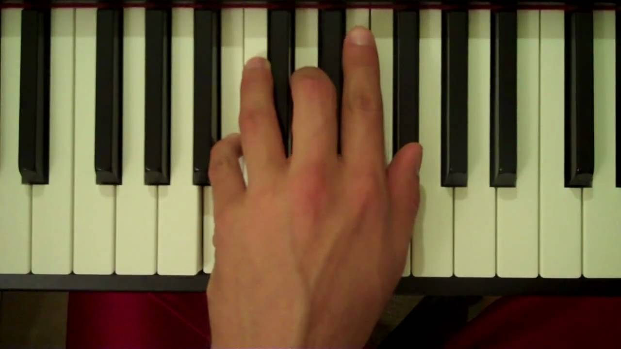 How To Play a B Minor Chord on Piano (Left Hand) YouTube