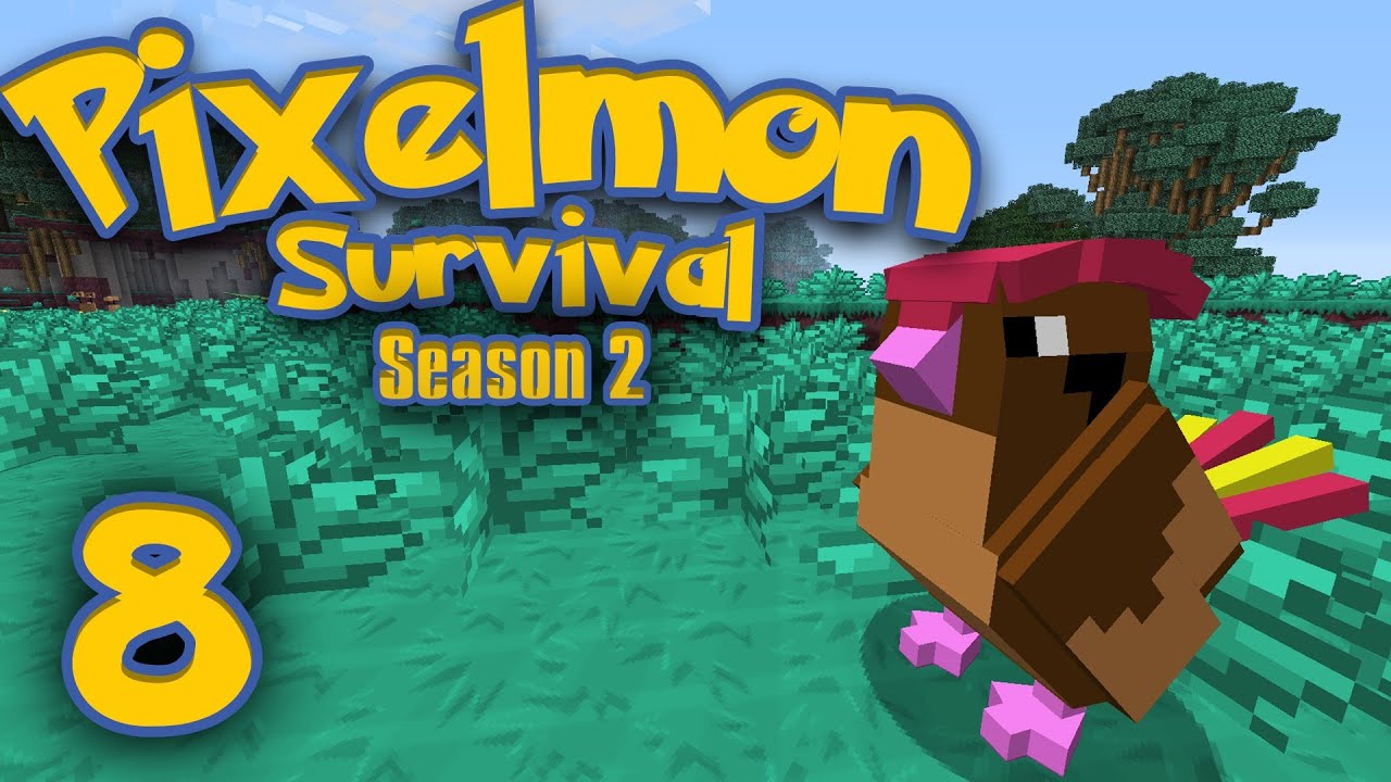 Pixelmon Survival [Season 2 Part 8] Stair Masters YouTube